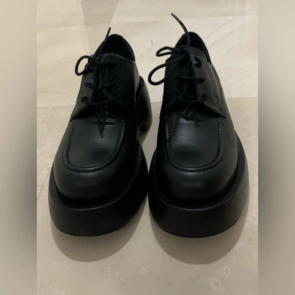 Paloma Barcelo Andrea Platform Derby Shoes Size 41